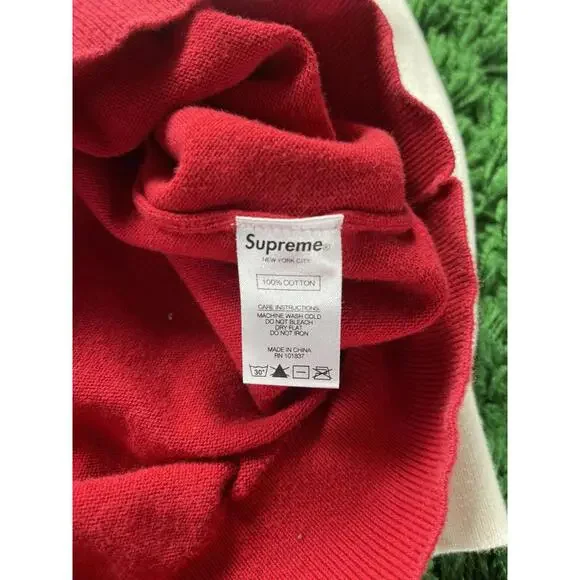 Supreme Split Logo Pullover